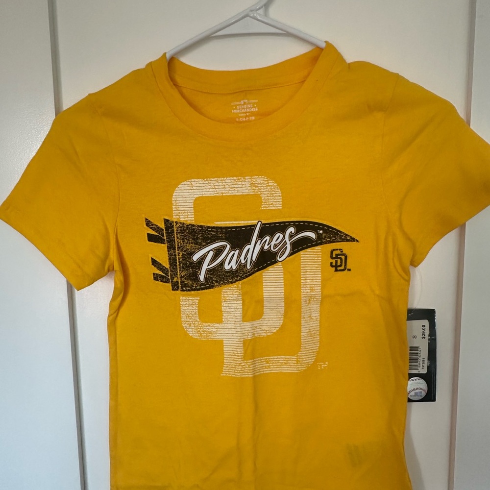Yellow Kids Shirt with Graphic Design